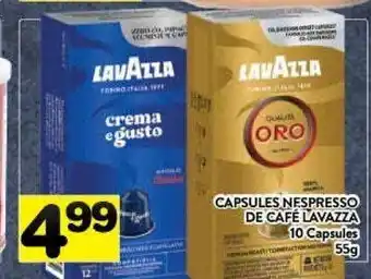 Supermarché PA Lavazza 10 capsules offer