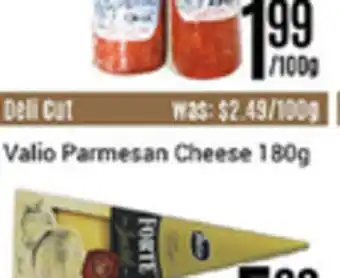 Nations Fresh Foods Valio parmesan cheese offer