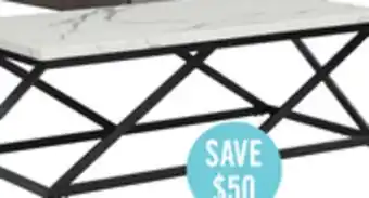 The Brick Verona coffee table offer