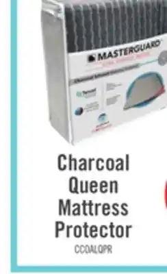 The Brick Masterguard charcoal tencel queen mattress protector offer