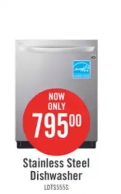 The Brick Lg top control smart dishwasher with quadwash - ldts5552s offer