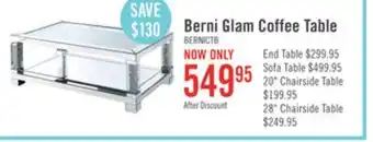 The Brick Berni coffee table offer