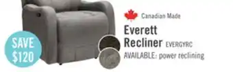 The Brick Everett recliner - grey offer