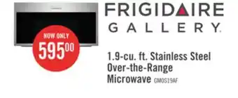 The Brick Frigidaire gallery 1.9 cu. ft. over-the-range microwave with sensor cook - gmos1964af offer