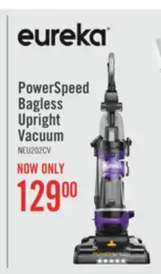 The Brick Eureka powerspeed bagless upright vacuum - neu202c offer