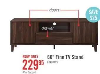 The Brick Finn 60 tv stand offer