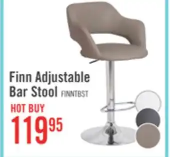 The Brick Finn adjustable bar stool - beige offer