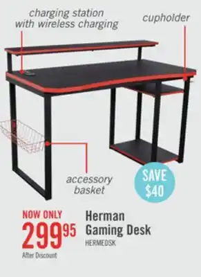 The Brick Herman gaming desk offer