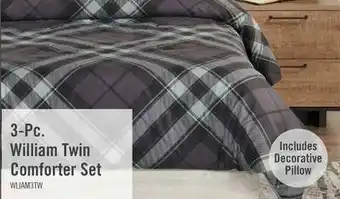 The Brick William 3-piece twin comforter set offer
