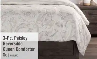 The Brick Indie paisley 3-piece full/queen comforter set offer