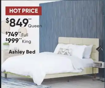 Sleep Country Ashley bed offer