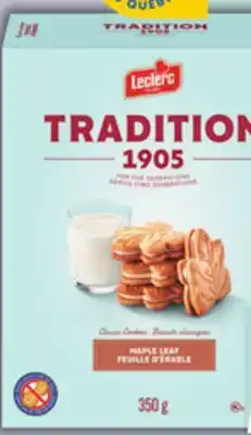 IGA Leclerc tradition 1905 cookies offer