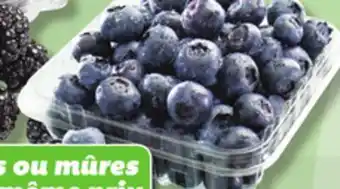 IGA Blueberries offer