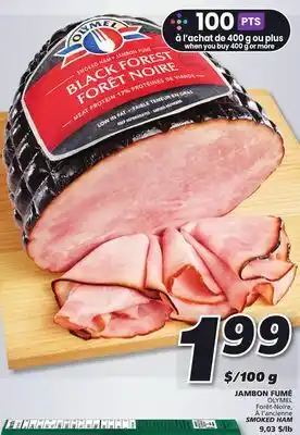 IGA Olymel smoked ham offer