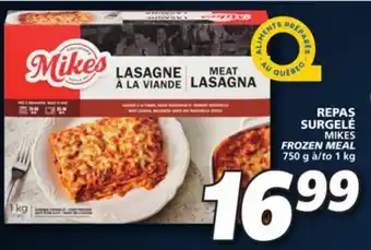 IGA Mikes frozen meal offer
