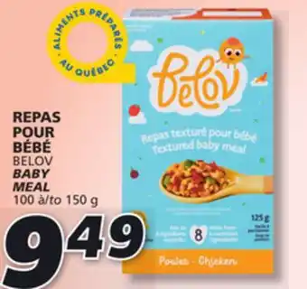 IGA Belov baby meal offer
