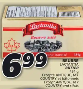 IGA Lactantia butter offer
