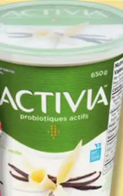 IGA Activia probiotic yogurt offer