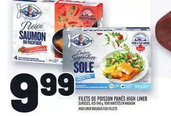 Metro Filets de poisson panés high liner | high liner breaded fish fillets offer