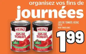 Metro Jus de tomate heinz | heinz tomato juice offer