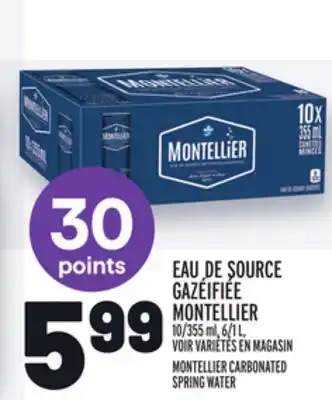 Metro Eau de source gazéifiée montellier | montellier carbonated spring water offer