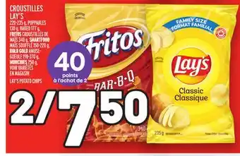 Metro Croustilles lay's | lay's potato chips offer