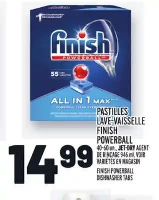 Metro Pastilles lave-vaisselle finish powerball | finish powerball dishwasher tabs offer