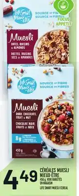 Metro Céréales muesli mieux-être | life smart muesli cereal offer