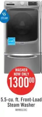 The Brick Maytag 5.5 cu. ft. front-load washer with extra power mhw6630hc offer