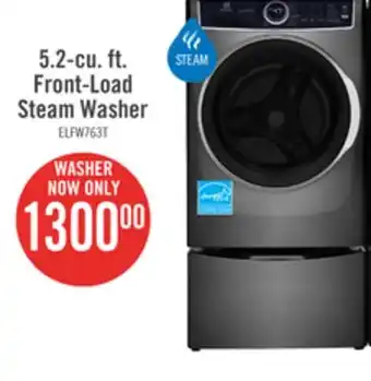 The Brick Electrolux 5.2 cu. ft. front-load washer - elfw7637at offer