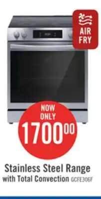 The Brick Frigidaire gallery 6.2 cu. ft. electric range with total convection - gcfe306cbf offer