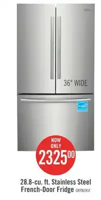 The Brick Frigidaire gallery 28.8 cu. ft. french-door refrigerator - grfn2853af offer