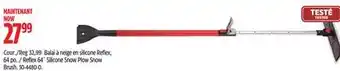 Canadian Tire Reflex 64˝ silicone snow plow snow brush offer