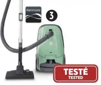 Canadian Tire Kenmore straight-suction bagged multi-surface canister vac offer