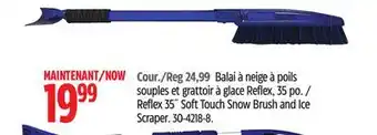 Canadian Tire Reflex 35 soft touch snow brush and ice scraper offer