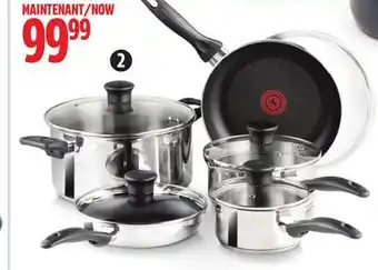 Canadian Tire T-fal 10-pc titanium non-stick cookset offer