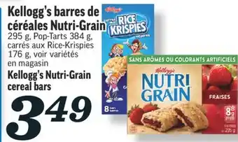 Marché Richelieu Barres de céréales nutri-grain kellogg's | kellogg's nutri-grain cereal bars offer