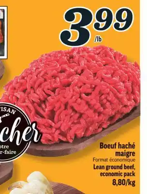 Marché Richelieu Boeuf haché maigre | lean ground beef offer