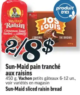 Marché Richelieu Pain tranché aux raisins sun-maid | sun-maid sliced raisin bread offer