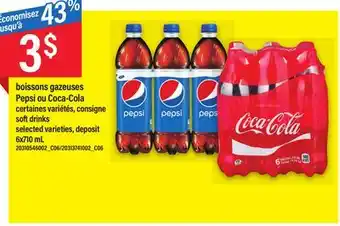 Maxi Boissons gazeuses pepsi ou coca-cola offer