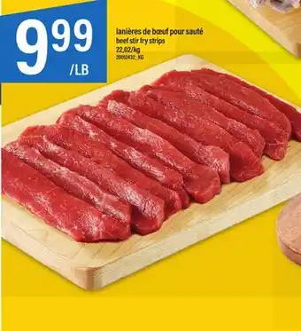 Maxi Lanières de bœuf pour sauté offer