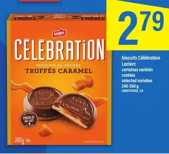 Maxi Biscuits célébration leclerc, 240-350 g offer