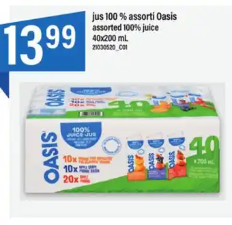 Maxi Jus 100 % assorti oasis offer