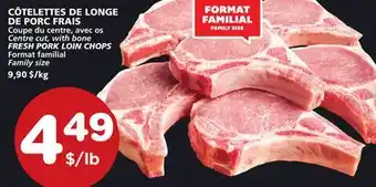 Marches Tradition Fresh pork loin chops offer