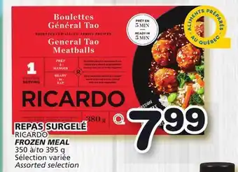 Marches Tradition Ricardo frozen meal offer
