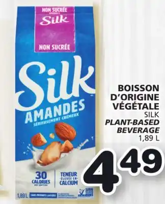 Marches Tradition Silk plant-based beverage offer