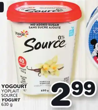 Marches Tradition Yoplait source yogurt offer