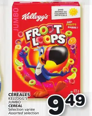 Marches Tradition Kellogg's jumbo cereal offer