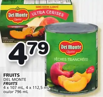 Marches Tradition Del monte fruits offer