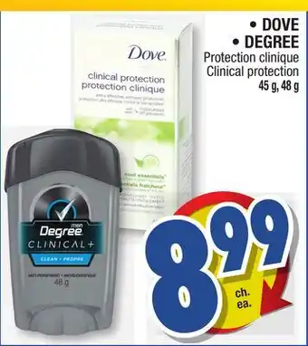 Jean Coutu Dove, degree clinical protection offer